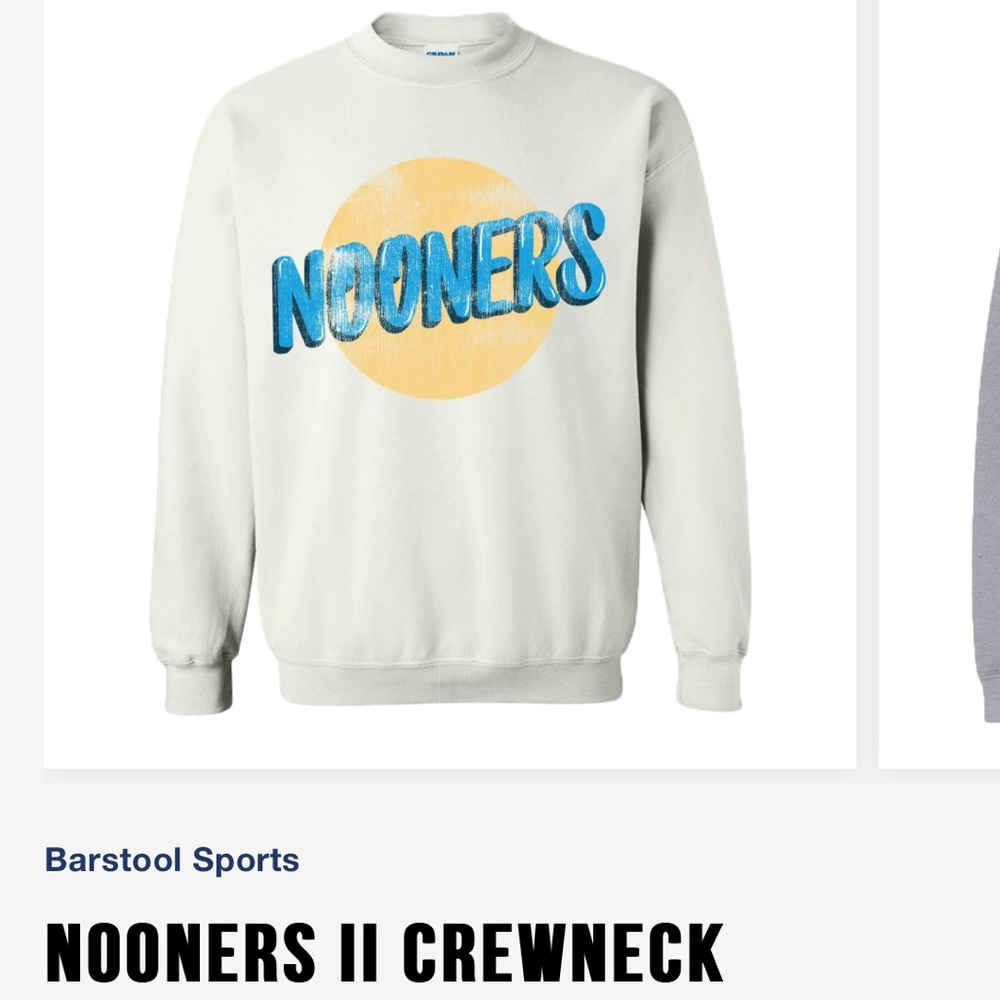 Barstool Sports Nooners Crewneck